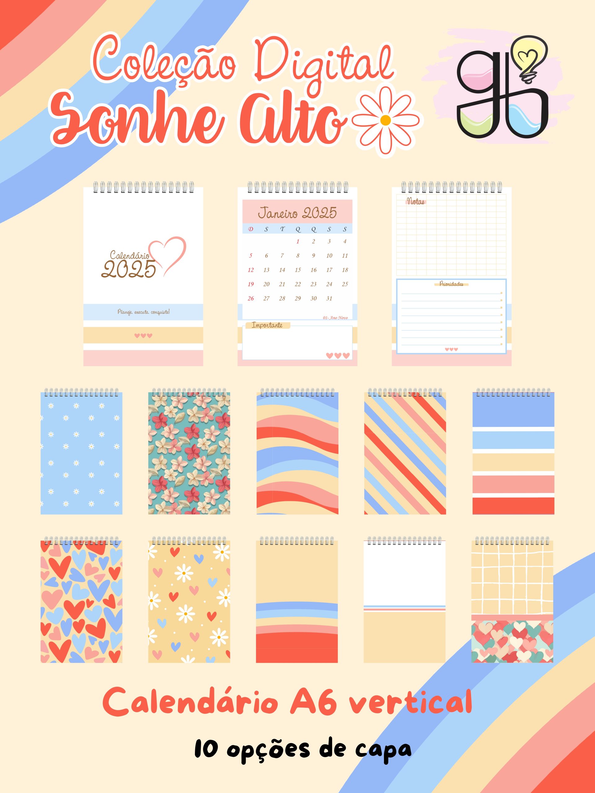 Arquivo Digital Calendários 2025 - Imagem 4