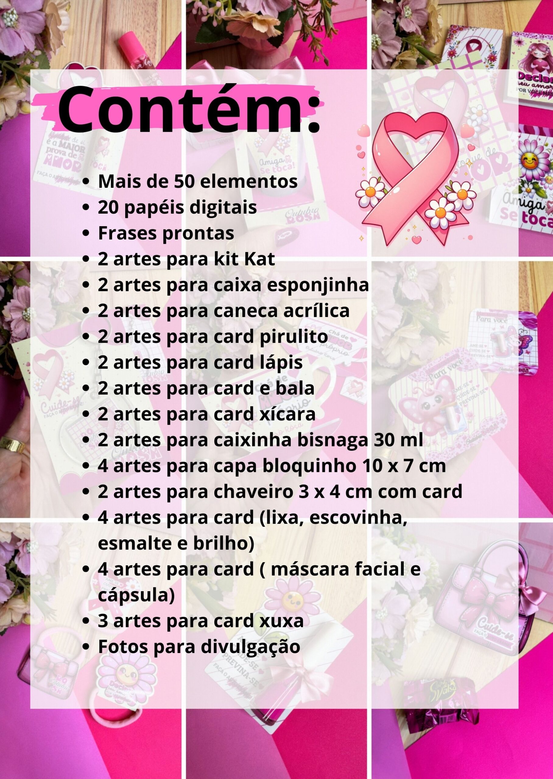 COMBO DIGITAL OUTUBRO ROSA - Imagem 2