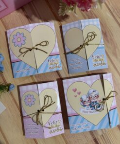 Card com Chaveiro 3 X 4  Dia dos Avós